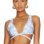 l*space L* Avery Bikini Swim Top in Bali Blooms Sz M Photo 0