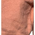 Le lis Pink Fuzzy One Shoulder Long Sleeve Cropped Sweater Photo 2
