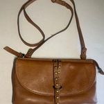 Lucky Brand Brown Leather Wallet Size Crossbody Purse. 2170 Photo 0