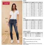 Levi's Levi Strauss Signature Women's High Rise Slim Black Jeans Size 2 Photo 4