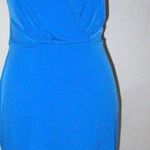Tahari New NWT $98 Womens Designer T Trish Dress Blue Small S Wrap Waist SS Work Photo 3