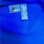 Liz Claiborne Liz Wear Womens Size Small Fleece Vest Blue Zipper Accent Sleeveless Casual Photo 2