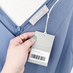 Everlane [] Dusty Blue Japanese GoWeave Essential Sleeveless Jumpsuit NWT Size 14 Photo 9