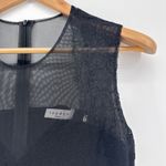 Sandro Paris Rozabel Black Lace Neck Sleeveless Sheath Dress Women Size FR2 US 6 Photo 5