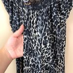 Baby Phat VTG Y2K Women’s Cheetah Print Jewel Ring Embellished Silky Blouse Photo 3
