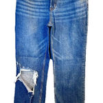 Abercrombie & Fitch The Ankle Straight Ultra High Rise Blue Jeans Women's 28/6L Photo 0