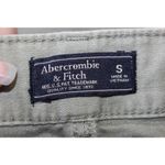Abercrombie & Fitch Olive Green Denim Cotton Cargo Pants Utility Pant Size Small Photo 8