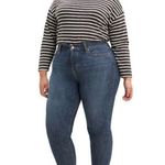 Levi's Dark Wash Levi’s Wedgie Skinny Jean Photo 4