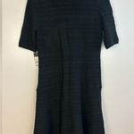 MWT Mossimo Black Knit Stretch Short Sleeve Fit & Flare Dress Size XXL Photo 4