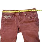 Rock Revival  Cadee Straight Leg Ankle Jeans in Rose/Pink, Sz 28 Photo 7