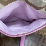 Coach  Signature Slingpack Crossbody Bag Beige purple Photo 6