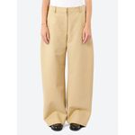 Acne Studios Pommy Satin Pants in Beige 34 New Womens Baggy Trousers Photo 11