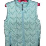 Alpine Design  blue duck down sleeveless full zip vest with pockets size medium Photo 0