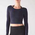 Lululemon Navy Long Sleeve  Photo 0