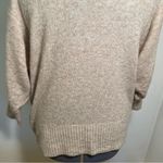 Cato  Cowl Neck Sweater Oatmeal Beige Photo 7