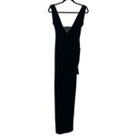 Katie May  X NOEL AND JEAN The Unexpected Lace Inset Maxi Gown In Black Photo 1