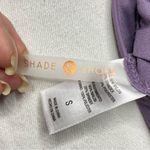 Shade & Shore  purple lavender low back v-neck tie up swimsuit Photo 8