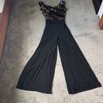 Gabby Skye  Multicolor Sequin Jumpsuit SIZE 14 Photo 0
