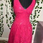 BCBGMAXAZRIA Pink Dress With Pockets Photo 0