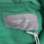 Everlane The Track Organic Cotton Popover Hoodie Green Hooded Sweatshirt S New Photo 5
