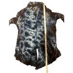 Soft Surroundings blue and white tie-dye open-front cardigan or cover-up, made o Photo 7