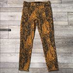 J Brand  Alana High Rise  Crop Animal Print Jeans Photo 2