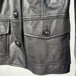 Tory Burch Buttery Soft Leather Sargent Pepper Jacket in Black Size 2 Photo 1