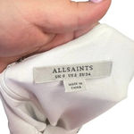 ALLSAINTS  Celeste Dress‎ Midi Maxi Sleeveless Handkerchief Hem White Size US 2 Photo 12