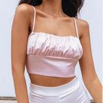 Princess Polly  sweetheart Crop Top Photo 3