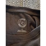 Urban Outfitters Crop Top Black T- Shirt Large Photo 5