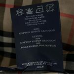 Burberry COPY - London Red Single Breasted Nova Check Lined With Flip Cuffs SZ 2 Photo 10