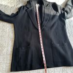 J.Crew Factory Schoolboy Sweater Blazer Black Large Photo 5