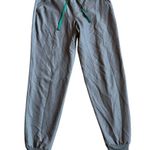 FIGS  Zamora Jogger Scrub Pants Drawstring Stretch Grey Size Medium Women's Photo 0