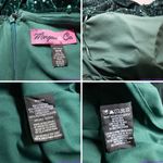 NEW MORGAN & CO‎ Green Sequined Hi Photo 12