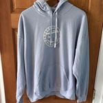 Newport Beach California Lavender Hoodie Sweatshirt Blue Size L Photo 0