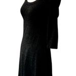 Premise  black stretch jersey knit dress size small Photo 3
