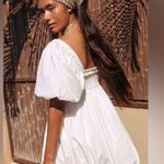 Free People Rendezvous Me Puff Sleeve Babydoll Bubble Mini Dress Photo 2
