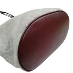 CELINE  Triomphe Cream and Brown Tote Bag EUC Photo 5