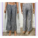 Tory Burch  2 linen side zip striped pant P3 2894 Photo 14
