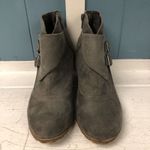 Metaphor Gray Suede Platform Wedge Ankle Boots Women’s Size 8.5 Photo 2