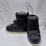 Steve Madden  Womens Y2K Moon Boot Size 9/10 Black Snow Boots Winter Streetwear Photo 2