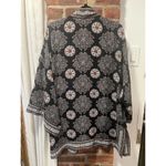 Max Studio Women’s  Kimono Open Cardigan Resortwear Vacation Summer OS Black Photo 3