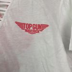 Top Gun Maverick | Cropped White Fly Girl Top sz Large (11 Photo 1