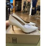 Ralph Lauren Lauren  Women's Lanette Pump Pointed Toe Heels Animal Print Embossed Photo 4