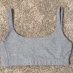 Outdoor Voices Heather Gray Sports Bra Photo 0