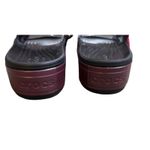 Crocs  CB Pink Black Fuzzy Platform So Luxe Slide sandal Summer Women’s size 9 Photo 6