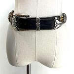 Handmade Western Conch Leather Belt 38 Photo 0