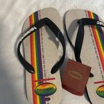 Havaianas NWT  Rainbow Pride Flip Flops Photo 5