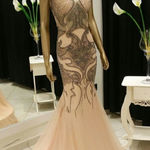 Camille La Vie  Heavily Breaded Prom dress Size 6 Photo 0