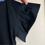 Lucky Brand NWT Black Cotton Mini Dress Size Small Boho Ruffles Dark Fairy Photo 9